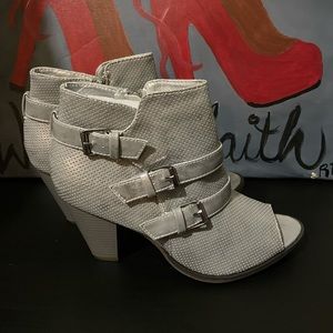 Women’s Ankle Silver boots size 10